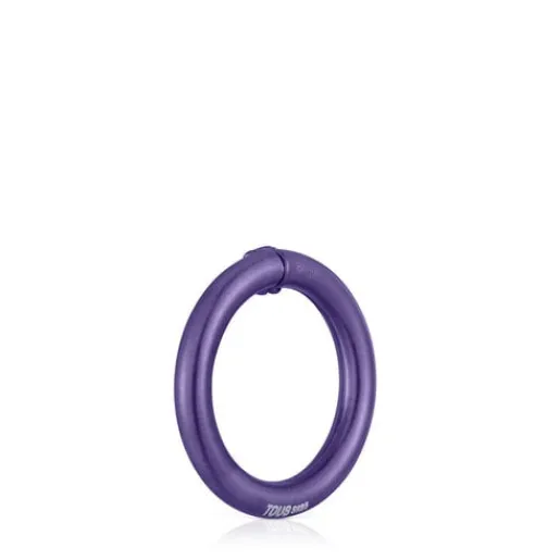 Anilla mediana de en color morado Hold^TOUS Best