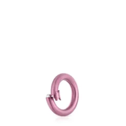 Anilla pequeña de en color rosa Hold^TOUS Clearance