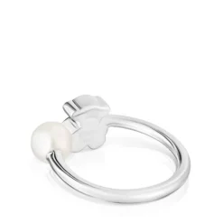 Anillo abierto de plata con perla cultivada Sweet Dolls^TOUS Best