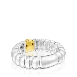 Anillo bicolor Virtual Garden^TOUS Online