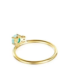 Anillo de con amazonita facetada y rubí Mini Ivette^TOUS Clearance
