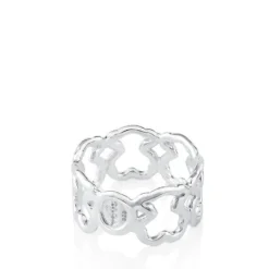 Anillo de plata motivos oso  New Carrusel^TOUS Discount