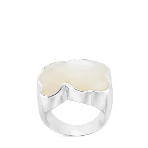 Anillo de plata y nácar Color^TOUS New