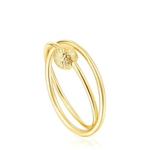 Anillo doble de oro Sylvan^TOUS