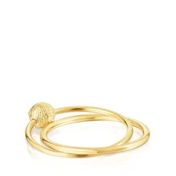 Anillo doble de oro Sylvan^TOUS