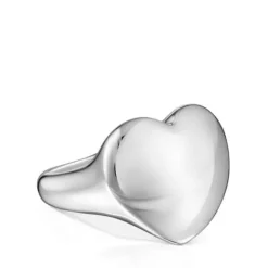 Anillo sello de corazón Bold Motif^TOUS Best