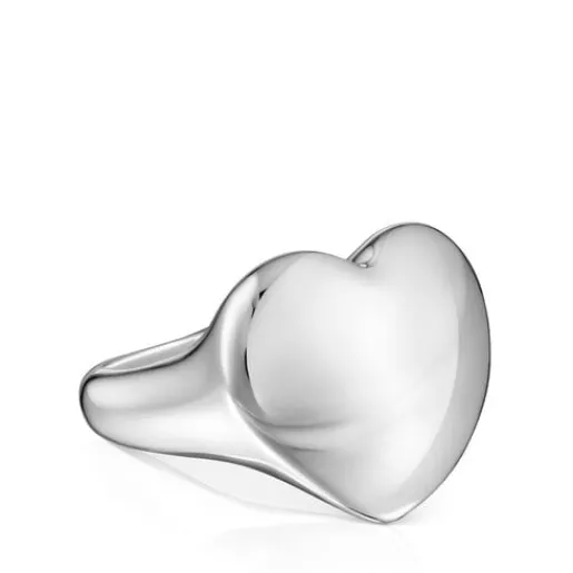 Anillo sello de corazón Bold Motif^TOUS Best