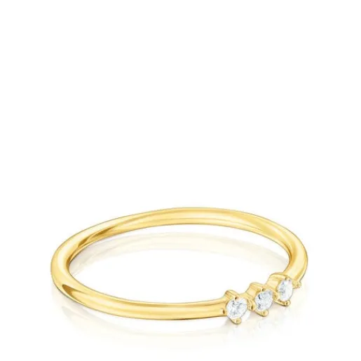 Anillo tira de y diamantes Les Classiques^TOUS