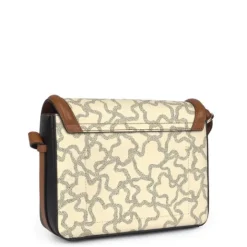 Bandolera Mediana Kaos Icon Multi Beige - Rojo^TOUS Outlet