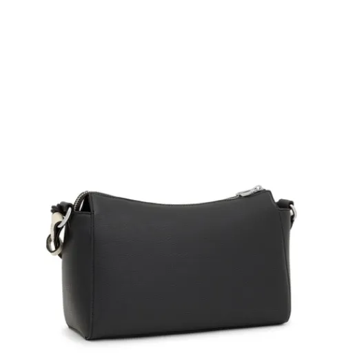 Bandolera mediana negra y beige Amanda^TOUS Outlet