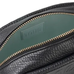 Bandolera Reporter de piel negra Miranda^TOUS Clearance