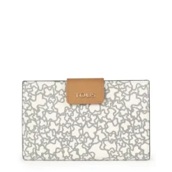 Billetera mediana Kaos Mini beige y^TOUS Outlet
