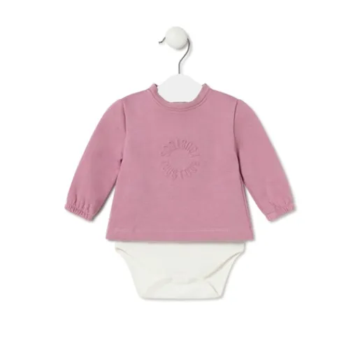 Body con jersey de bebé Trend rosa^TOUS Best