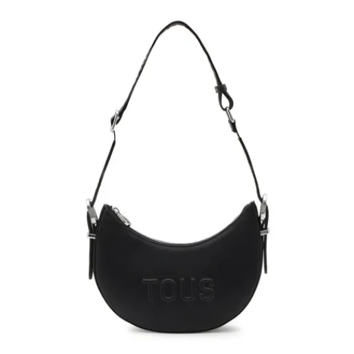 Bolso de hombro mediano negro Brenda^TOUS Best