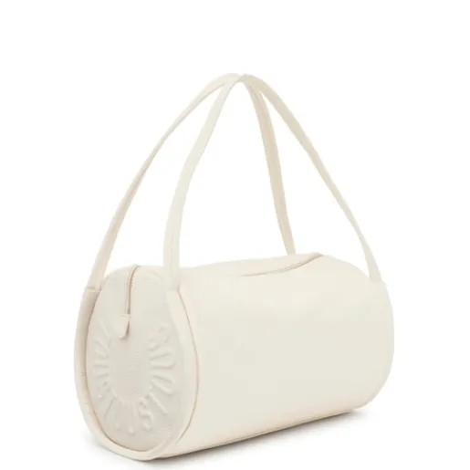 Bolso Duffle mediano de piel Miranda^TOUS Outlet