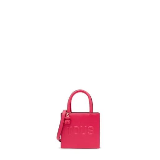 Bolso mini cube fucsia Brenda^TOUS