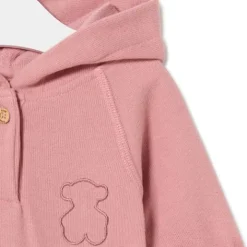Buzo con capucha de bebé Icon rosa^TOUS Online