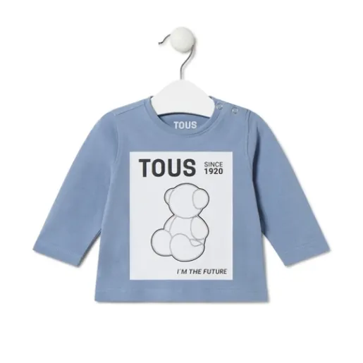 Camiseta " i'm the future" Casual azul^TOUS Discount