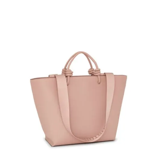 Capazo mediano topo La Rue New^TOUS New