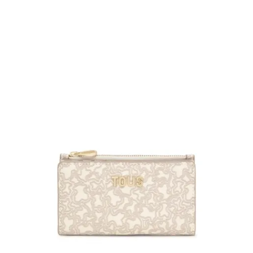 Cartera beige Kaos Mini Lines^TOUS Outlet