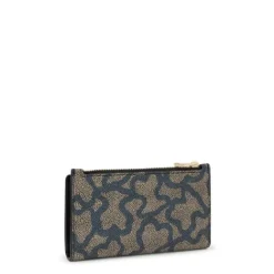 Cartera Flat negra Kaos Icon^TOUS Hot