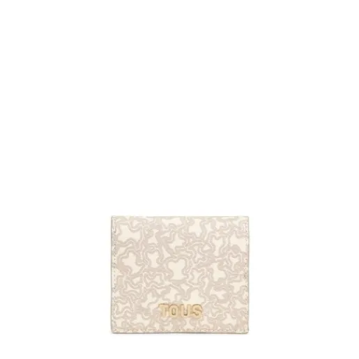 Cartera pequeña beige Kaos Mini Lines^TOUS Hot