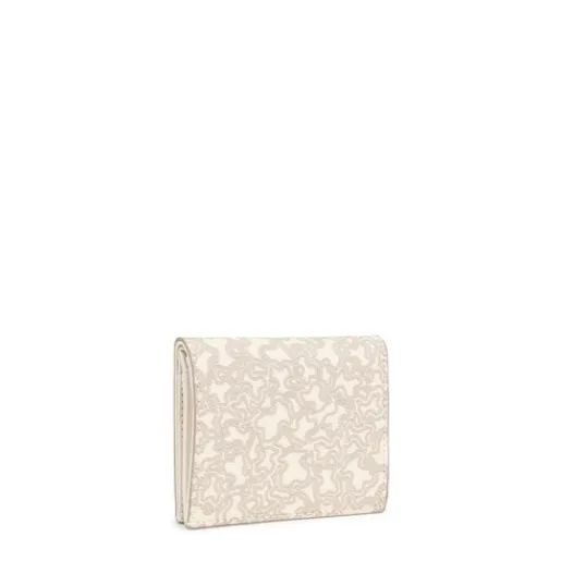 Cartera pequeña beige Kaos Mini Lines^TOUS Hot