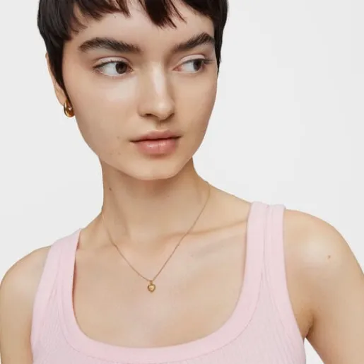 Colgante de oro y diamante corazón pequeño My Other Half^TOUS Discount
