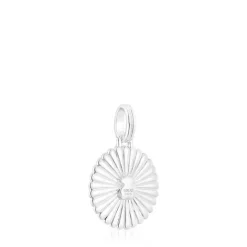 Colgante medalla letra A bicolor Alphabet^TOUS Sale