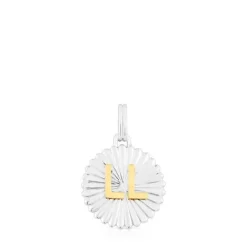 Colgante medalla letra LL bicolor Alphabet^TOUS Discount