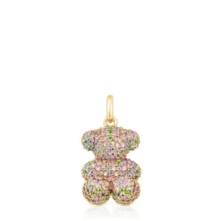 Colgante oso de gemas y oro Bold Bear^TOUS Online