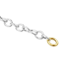 Collar bicolor de anillas Hav^TOUS Best