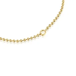 Collar cadena con baño de oro 18 kt sobre plata Sugar Party^TOUS