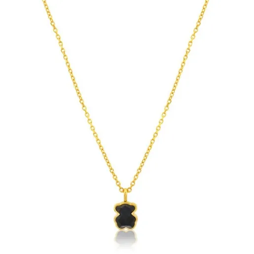 Collar con baño de oro 18 kt sobre plata Twist^TOUS Hot
