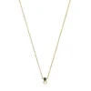 Collar con baño de oro 18 kt sobre plata y ónix y perla Glory^TOUS Online
