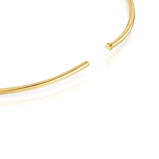 Collar con baño de oro 18 kt sobre plata Basicos^TOUS