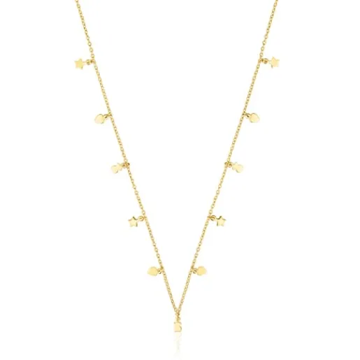 Collar con baño de oro 18 kt sobre plata Cool Joy^TOUS Sale