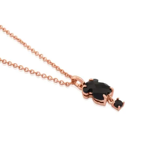 Collar con baño de oro rosa 18 kt sobre plata Erma^TOUS Sale