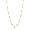 Collar corto con baño de oro de 18 kt sobre plata, perlas cultivadas y gemas Grain^TOUS Outlet