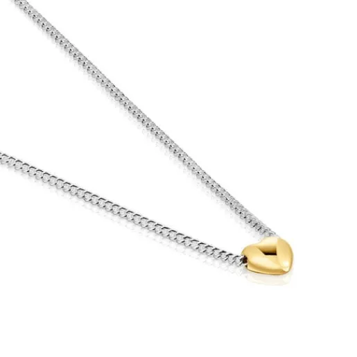 Collar corto corazón bicolor My Other Half^TOUS Discount