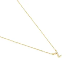 Collar corto de oro y 0,05 ct de diamantes letra Z Alphabet^TOUS Outlet