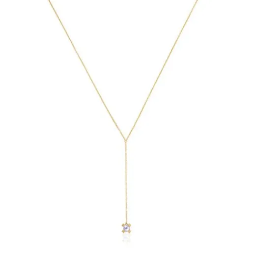 Collar corto de oro y tanzanita Color Pills^TOUS Discount