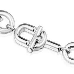 Collar corto de plata 45 cm MANIFESTO^TOUS Online
