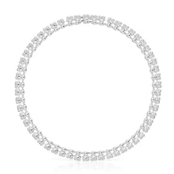 Collar corto de plata motivos oso grande Bold Bear^TOUS Online