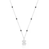 Collar corto de plata, ónix y motivo oso Grain^TOUS New
