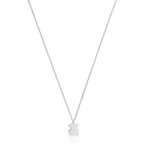 Collar corto de plata y motivo oso Sweet Dolls^TOUS New