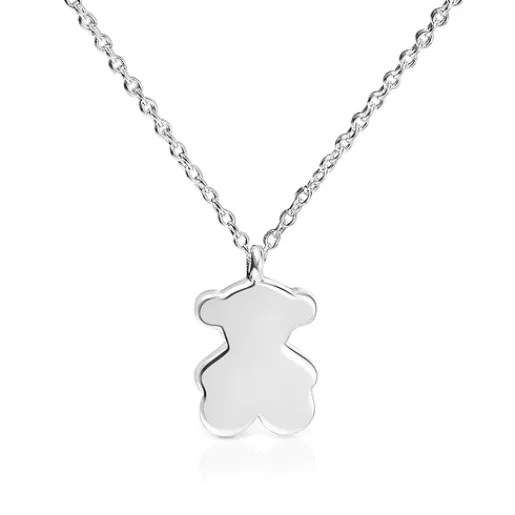 Collar corto de plata y motivo oso Sweet Dolls^TOUS New
