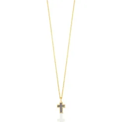 Collar cruz de oro y nácar XXS^TOUS Sale