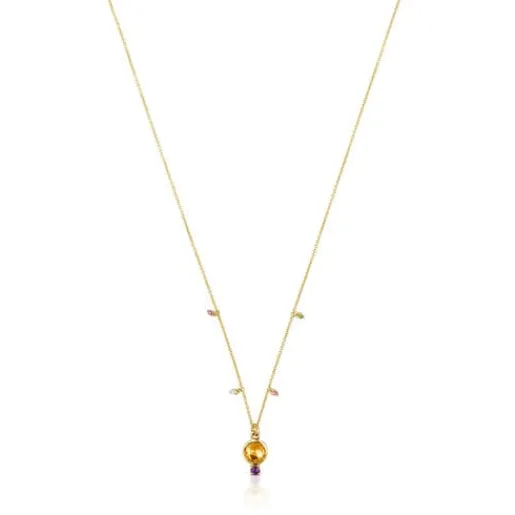 Collar de con citrino y gemas Virtual Garden^TOUS Online
