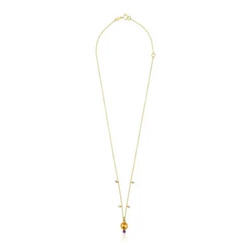 Collar de con citrino y gemas Virtual Garden^TOUS Online